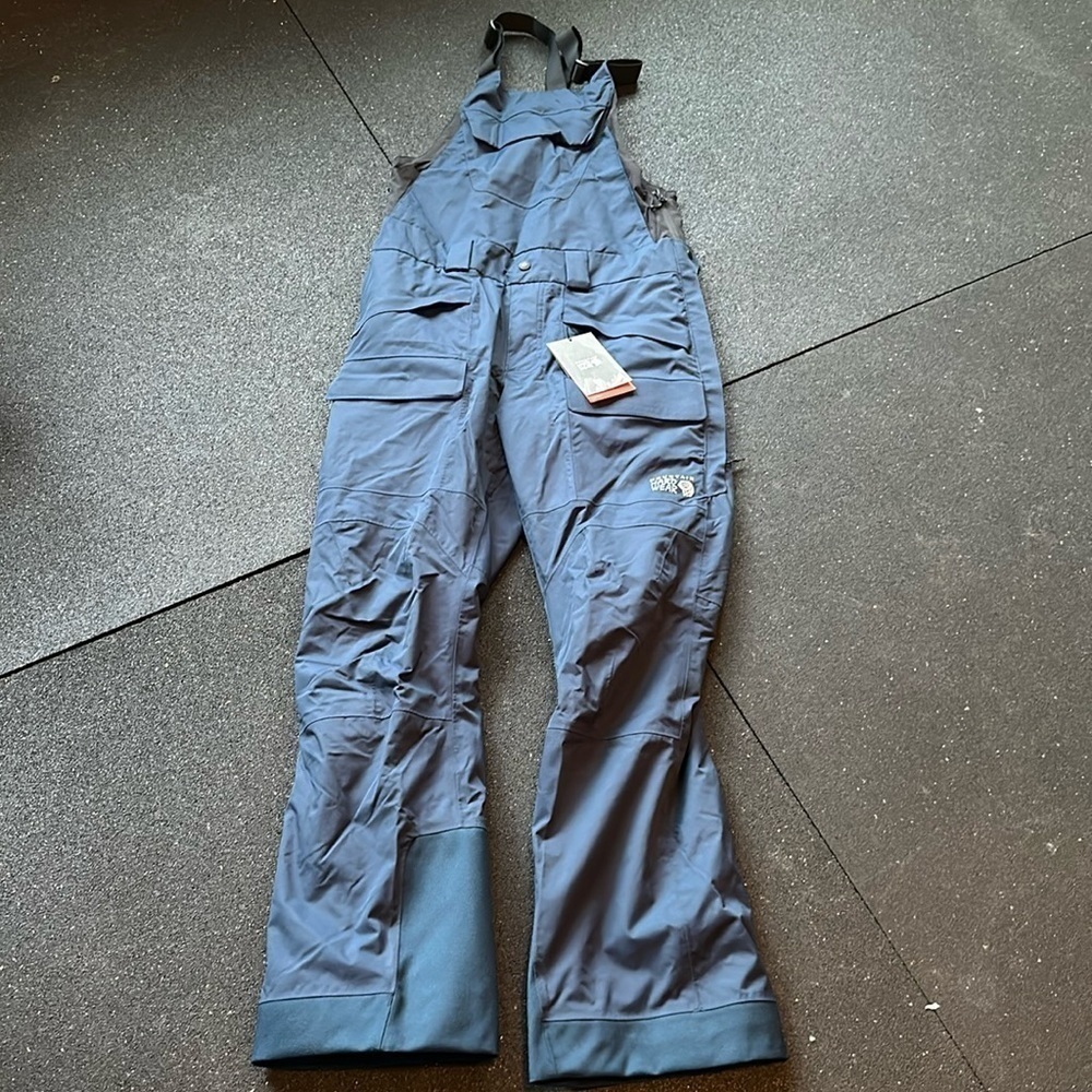 Mountain Hardwear snow bibs NEW